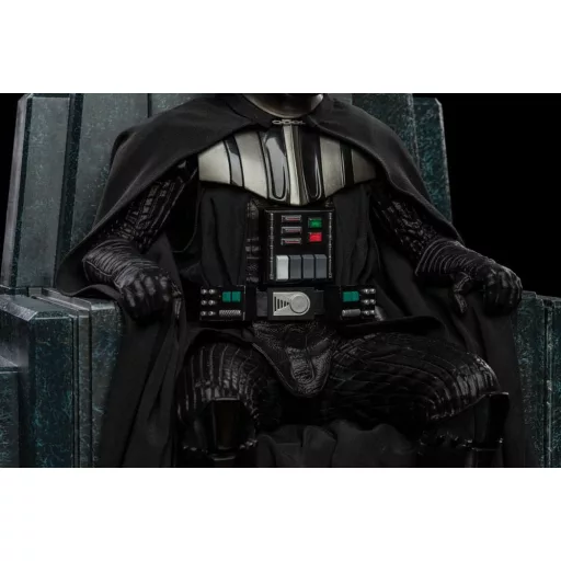 Star Wars Art Scale Szobor 1/10 Darth Vader on Throne 18 cm