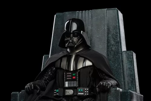 Star Wars Art Scale Szobor 1/10 Darth Vader on Throne 18 cm