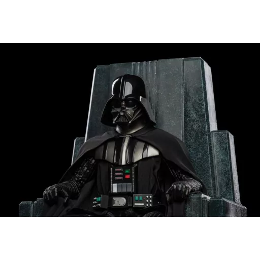 Star Wars Art Scale Szobor 1/10 Darth Vader on Throne 18 cm