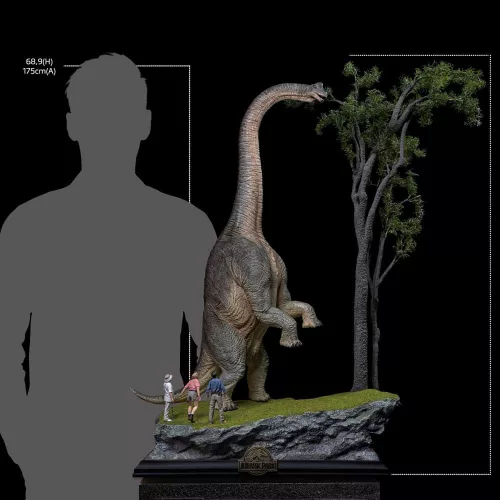 Jurassic Park Demi Art Scale Statue 1/10 Welcome to the Jurassic Park Special Edition 80 cm