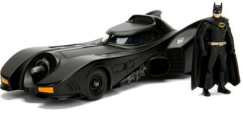 DC Comics Diecast Model 1/24 Batman 1989 Batmobile