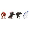 Godzilla Nano Metalfigs Diecast Mini Figures 4-Pack Wave 1 4 cm