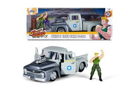 Street Fighter Diecast Model 1/24 1956 Ford Pickup Guile