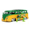 Teenage Mutant Ninja Turtles Diecast Modell Autó 1/24 1962 VW Bus Leonardo