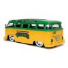 Teenage Mutant Ninja Turtles Diecast Modell Autó 1/24 1962 VW Bus Leonardo