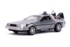 Back to the Future II Hollywood Rides Diecast Modell Autó 1/24 DeLorean Time Machine