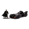 Batman 1989 Hollywood Rides Diecast Modell Autó 1/32 1989 Batmobile & Figura