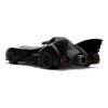 Batman 1989 Hollywood Rides Diecast Modell Autó 1/32 1989 Batmobile & Figura