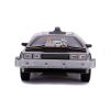 Back to the Future III Hollywood Rides Diecast Modell Autó 1/24 DeLorean Time Machine