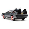 Back to the Future III Hollywood Rides Diecast Modell Autó 1/32 DeLorean Time Machine Free Rolling