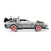 Back to the Future III Hollywood Rides Diecast Modell Autó 1/32 DeLorean Time Machine Free Rolling