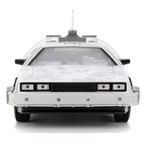 Back to the Future Diecast Model 1/24 Time Machine Frost