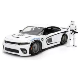   Star Wars Diecast Model 1:24 Stormtrooper Dodge Charger SRT Hellcat