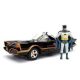 Batman Diecast Model 1/24 1966 Classic TV Series Batmobile with figure