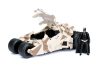 Batman The Dark Knight Diecast Modell Autó 1/24 2008 Batmobile Camo Figurával