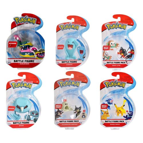 Pokémon Battle Figura Pack Mini Figuras Assortment 5 cm (6)