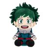 My Hero Academia Total Anime Plüss Figura Izuku Midoriya 20 cm