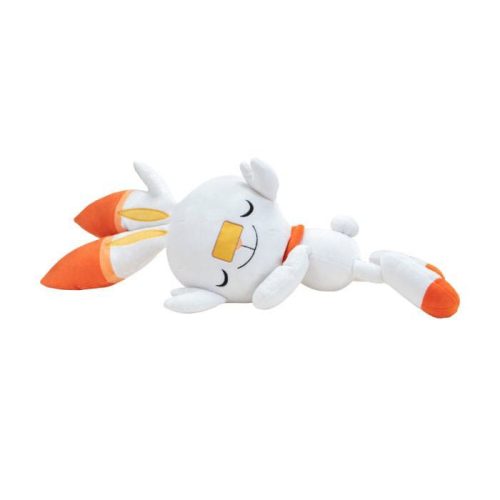 Pokémon Plüss Figura Sleeping Scorbunny 45 cm