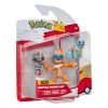 Pokémon Battle Figura Set 3-Pack Pawniard, Squirtle #1, Monferno 5 cm