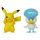 Pokémon Gen IX Battle Figura Pack Mini Figura 2-Pack Pikachu & Quaxly 5 cm