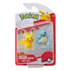 Pokémon Battle Figura First Partner Set Figura 2-Pack Squirtle #2, Pikachu #9