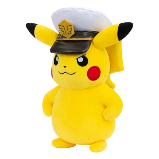 Pokémon Plüss Figura Captain Pikachu 20 cm