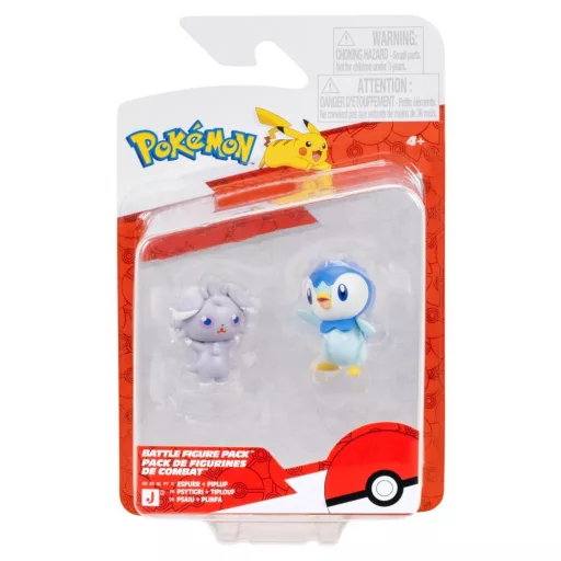 Pokémon Battle Figure 2-Pack Espurr & Piplup