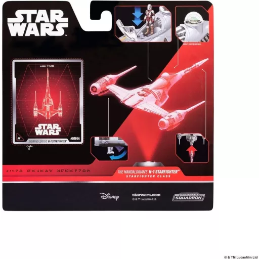 Star Wars Medium Vehicle N1 with Mando 13 cm