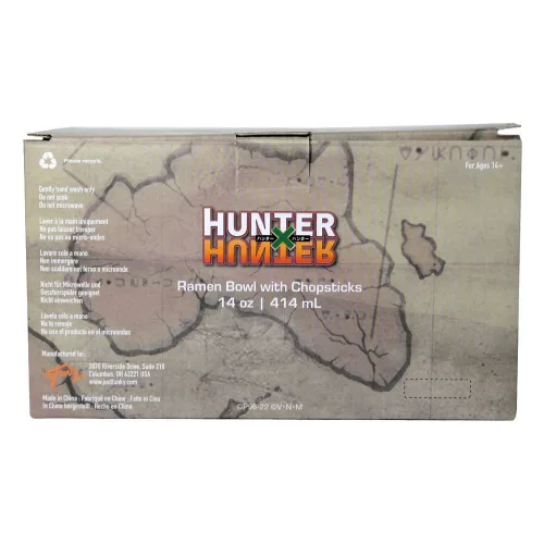 Hunter x Hunter Ramen Bowl with Chopsticks 414 ml