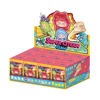   QKid: Super Q. Team Mini Series Blind Box figure 5 cm Display (12)