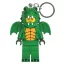 Lego Mini Figure Keychain Light Green Dragon Girl
