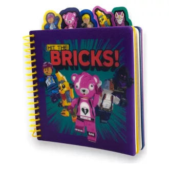 Lego Fortnite Notebook with Tabs