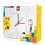 Lego Wall Clock Time by IQHK White