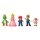 World of Nintendo Super Mario & Friends Figures 5-piece box set Exclusive