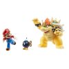 World of Nintendo Figura 3-Pack Mario vs. Bowser Lava Battle 6-15 cm