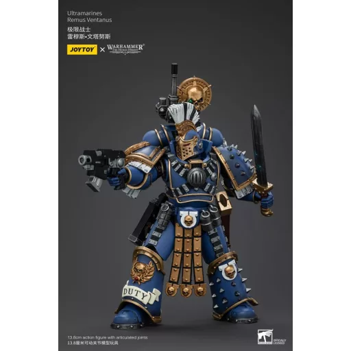 Warhammer The Horus Heresy Action Figure 1/18 Ultramarines Remus Ventanus 14 cm