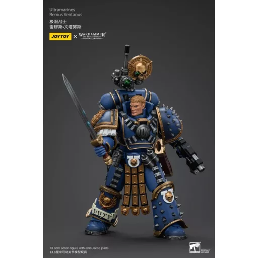 Warhammer The Horus Heresy Action Figure 1/18 Ultramarines Remus Ventanus 14 cm