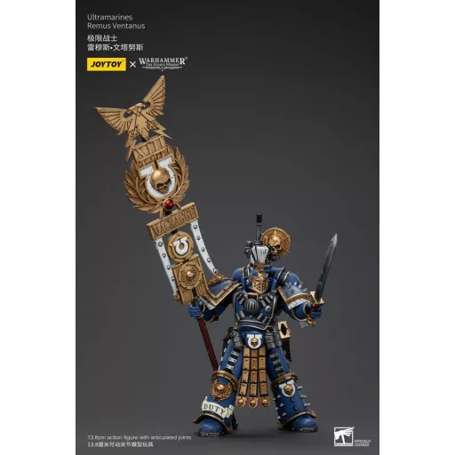 Warhammer The Horus Heresy Action Figure 1/18 Ultramarines Remus Ventanus 14 cm
