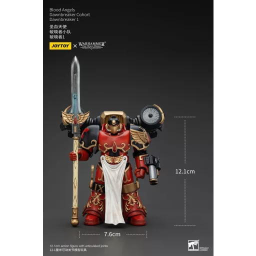 Warhammer The Horus Heresy Action Figure 1/18 Blood Angels Dawnbreaker Cohort Dawnbreaker 1 13 cm