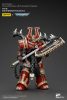 Warhammer 40k Action Figure 1/18 World Eaters Khorne Berzerker with Eviscerator Chainaxe 13 cm