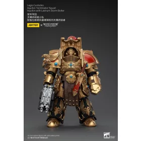   Warhammer The Horus Heresy Figura 1/18 Legio Custodes Aquilon Terminator Squad Aquilon with Lastrum Storm Bolter 14 cm