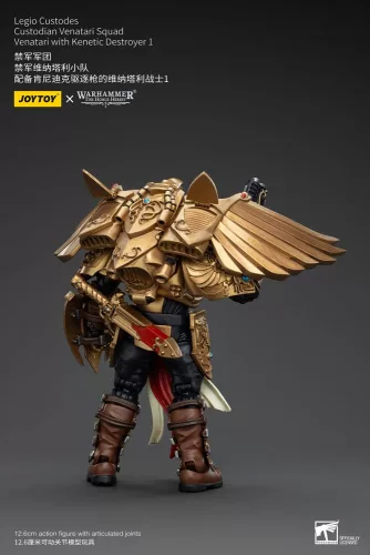 Warhammer The Horus Heresy Figura 1/18 Legio Custodes Custodian Venatari Squad Venatari with Kenetic Destroyer 1 13 cm