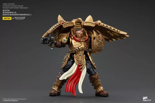Warhammer The Horus Heresy Figura 1/18 Legio Custodes Custodian Venatari Squad Venatari with Kenetic Destroyer 1 13 cm