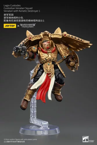 Warhammer The Horus Heresy Figura 1/18 Legio Custodes Custodian Venatari Squad Venatari with Kenetic Destroyer 1 13 cm