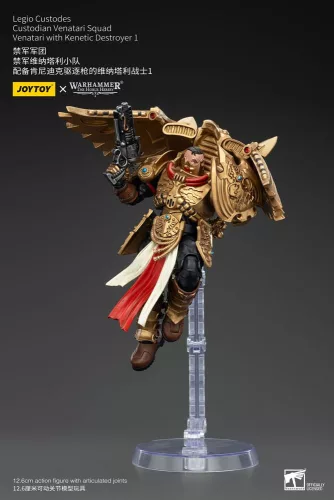 Warhammer The Horus Heresy Figura 1/18 Legio Custodes Custodian Venatari Squad Venatari with Kenetic Destroyer 1 13 cm