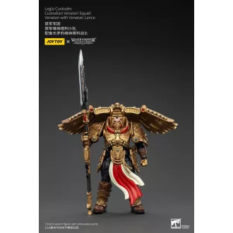   Warhammer The Horus Heresy Figura 1/18 Legio Custodes Custodian Venatari Squad Venatari with Venatari Lance 13 cm