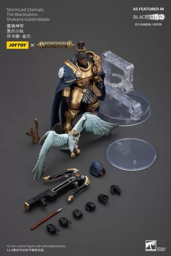 Warhammer Age of Sigmar Figura Stormcast Eternals The Blacktalons Shakana Goldenblade 20 cm