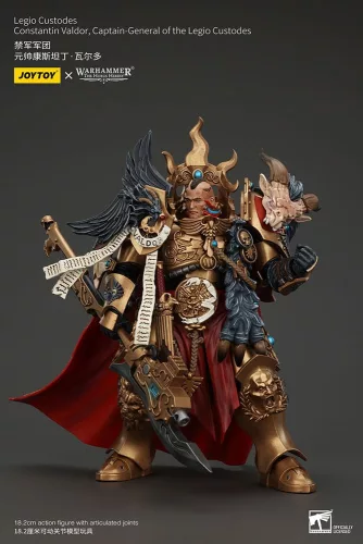 Warhammer The Horus Heresy Figura Legio Custodes Constantin Valdor Captain-General of the Legio Custodes 25 cm