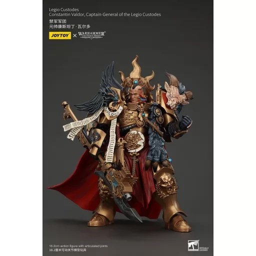 Warhammer The Horus Heresy Figura Legio Custodes Constantin Valdor Captain-General of the Legio Custodes 25 cm