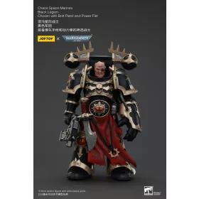   Warhammer 40k Figura Chaos Space Marines Black Legion Chosen with Bolt Pistol and Power Fist 20 cm